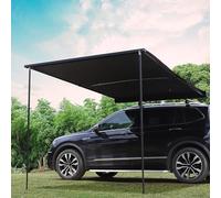 Car Awning Side Retractable Outdoor Canopy for Car, Pull Out Anti-Tear Ground Camping, PU5000mm, SUV/Truck/Van (Size : 160x250cm/5.2x8.2ft)