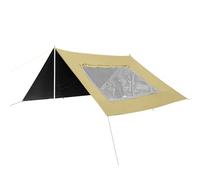 Car Awning, Sun Canopy, 188.98x110.24 inches Foldable UV-Resistant with Screen, Vehicle Shelter for Outdoor, Overlanding, Beach Camping, Fishing, Picnics, Truck Van Parking Shade