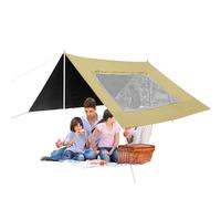 Car Awning Sun Canopy Outdoor, Foldable UV-Resistant Car Awnings with Screen, 188.98x110.24 inches Portable Shelter for Overlanding Camping Fishing Picnics Beach Parking