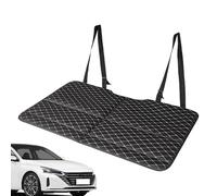 Car Back Seat Sleeping Bed, Folding Travel Resting Pad, Comfortable Car Sleeping Bed, Backseat Sleep Pad, Road Trip Sleeping Solution, Leather Travel Bed, Auto Backseat Bed, Portable Travel Bed, Long