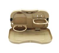 Car Back Seat Tray Table - Foldable Car Table | Câr Dining Tàble With Cup Holder | PP Portable Multi-Functional Desk, For Laptop Eating Working, Road Trip Travel Kids Camping, 25.5x15cm