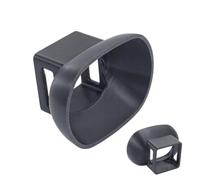 Car Backup Camera Rain Cover for 23.5mm Square Lenses | Curved 3D Printed Design, Helps Shield Against Rain Snow and Dust, Shaped to Avoid Blocking the Lens