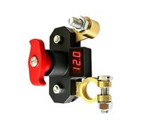 Car Battery Cut Off Isolator - Battery Disconnect for Vehicle Power Control for Safety | Heavy Duty with Copper Contacts, Manual Shut Off Device for Auto Truck Marine Use
