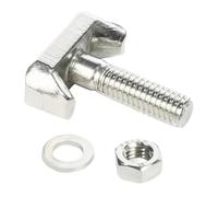 Car Battery Extender T Bolt, Battery Bolts Cable Tensioner Screw, Cable Extender Terminal Screws, Battery Terminal Nuts, T Bolt Battery Cable Tensioner, Easy to Use, Portable for Car Parts