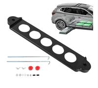 Car Battery Hold Down Kit - Aluminum Alloy 200G | Tie Down Bracket Lock Mount | Automotive Mounting Replacement Set | Truck SUV Vehicle Repair Maintenance Indoor Outdoor