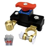 Car Battery Power Cut-Off Switch Breaker, 12-24v Pure Copper Car Battery Cut off Switch, Adjustable Batterys Disconnect Switchs for Boat Rv Cars Truck (1Pc)