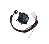 Car Blue LED Steering Wheel Right Cruise Control Switch Button with Wiring for Fiesta MK7 Escort Ecosport 2013-2015