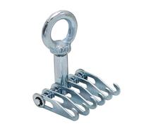 Car Body Dents Puller Claws Hook Metal 6 Finger Claws Hook with Lifting Rings for Sheet Metal Dents Removal Puller Tool Body