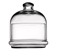 CAR Bomboniere Lara Bonbonnière en Verre avec Couvercle, 14 cm de Hauteur et 12 cm de Diamètre, Transparent