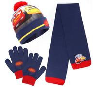 Car Bonnet Hiver Enfant Garçon, Car Écharpe Hiver Enfant, Car Gant Hiver Enfant, Car Hiver Accessoires Ensemble Set Pour Garcon Enfants