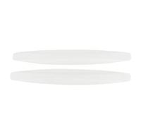 Car Bumper Protector | Universal Scratch Defense Collision Defense Rubber Guard | Rim Protector for Car Bumper Lip/Side Corner/Body Trim | 2 Pack (White)