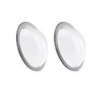 Car Camera Lens Guard, Anti Glare Shield, 2 Piece Clear Protector Set, Transparent Cover with Smooth Fit, Protective Shield with Compact Style, Driving Aid for Front Rear Road Trip Rainy Day