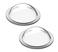 Car Camera Lens Protector - 1 Pair High Transparency for Evaluation | Protective Cover for Front Bumper Camera with Resilient Build Sl or Commuting Travel Road Trip Utility