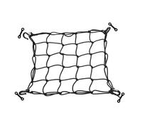Car Cargo Net - Pickup Truck Storage Net, Elastic Heavy Duty Mesh, Strong Hooks and Pad Eyes, Versatile Size | Secures Small Large Items, Bed, SUV, Trunk, Outdoor Adventure, Vehicle Organization