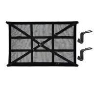 Car Ceiling Cargo Net, Overhead Roof Storage Mesh Organizer, Heavy Duty Elastic Luggage Net for SUV Truck Van Minivan Vehicle Interior Ceiling Storage Bag Load Bearing Auto Travel Organization
