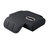 Car Center Console Cover, Armrest Seat Box Cover, Center Console Ergonomic Booster Pad, Armrest Seat Box Protector With Side Pockets, Center Console Cushion For Travel, Daily Life