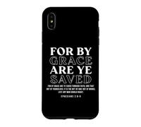 Car C'est par grâce Que Vous êtes sauvés, Foi, Bible, Verset chrétien Coque pour iPhone XS Max