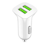 Car Charger - Adaptateur USB Fast Charge Adapter, Compact Smart Chip Design | Universal Auto Power Port for Mobile Phone, Tablet, GPS, and Electronic Devices Travel or Daily Commute