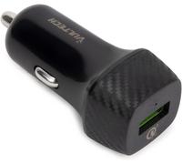 Car Charger Ca-1q 18w Usb Port Fast Charge 3.0 With Max Charging Speed Mini Car Charger Compatible With Iphone Xr/Xs/X/8/7/6, Ipad, Samsung Galaxy, Huawei, Xiaomi