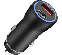 Car Charger For Iphone Pd 20w Quick Charging, Qc 18w Fast Usb Car Charger With Iphone 14/13/12/Samsung Galaxy