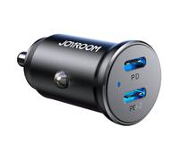 Joyroom JR-CCN06 Dual USB-C Mini métal - Chargeur de voiture Marca