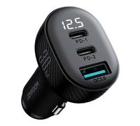 Car Charger Joyroom Jr-Ccd04 , 2a1c 30w, Digital Display