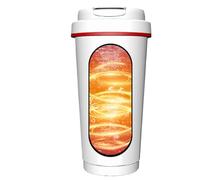 Car chaudière à eau Kettle 12V - tasse en acier inoxydable portable, tasse à thé de café Travel | Réchauffeur d'eau électrique avec fonction de chauffage automatique pour avion, pique-nique, v