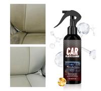 Car Cleaning Spray - No-Wipe All Purpose Auto Cleaner for Vehicle Interior Surfaces | 120ml Formula with Quick Action Spray, Removes Dust Dirt Grease Stains Protects Seats Dashboard Roof Door Panels a