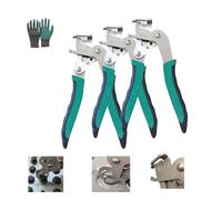 Car Clip Pliers and Disassembly Tools, Multi-Functional Panel Clip Removal Plier, Easy to Remove Fasteners, Clips, Buckles, and Rivets, Open The Panels Effortlessly Without Damage (C)