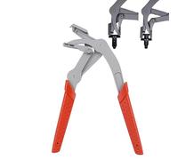 Car Clip Pliers & Trim Removal Tool, Spring-Loaded Fastener Rivet Remover, Multi-Functional Automotive Panel Clips Remover for Door Dashboard Interior Trim