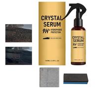 Car Coating Spray - 100ml Crystal Hydrophobic Shine Restorer Quick Effect Coating Agent, Nano Ceramic Car Paint Coat Spray for Automotive Truck SUV RV Sedan, Scratch Resistant Gloss Protector