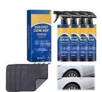 Car Coating Spray For Shine & Protection, 2025 New Advanced Quick Effect Coating Agent For Car (4 set)