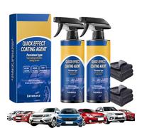 Car Coating Spray, Quick Effect Coating Agent, 2026 Advanced Quick Acting Coatings Spray for Car Shine and Surface Care (2 PCS)