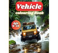 Car Colouring Book for Kids Ages 4-15: Fun and Easy Car Designs for Boys and Girls | Vehicles, Trucks, and Racing Cars to Color