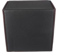 Car Compact Leather S Organiseur De VoiturePliableAvec Couvercle1 CompartimentCuir SynthétiqueNoir