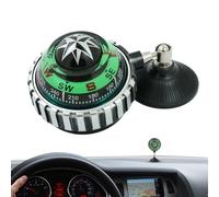Car Compass Ball - Guide De Navigation Du Tableau De Bord PP, Ornement De Tasse D'aspiration | Direction Réglable Accessoire De Navigation À Balle De La Bille - Accessoires De Voiture Pour Véhicules D