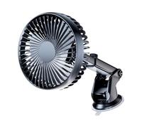 Car Cooling Fan - ABS 21.5x13.8cm | Suction Cup Windshield Air | Vehicle Dr