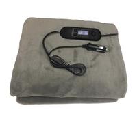 Car Couverture Chauffante - Couverture Chauffante Électrique 12 V, Minuterie De Réglage De La Température Intelligente À 5 Vitesses, Conception Chronométrée, Adaptée Au Temps Froid (100 * 70 Cm)