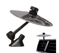 Car Cras h Cymbals Air Vent, Tambour Pour Ventilation De Voiture, Metal Auto Drum Crash Cymbals Instruments Musical Ornements, Jouet Percussion Décoratif Conduite Longue Distance Voyage Autoroute