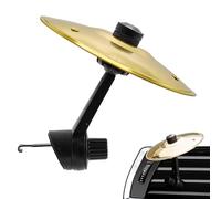Car Crash cymbals Air Vent | Cymbales doigt Clips ventilation voitures | Metal Auto Drum Crash Cymbals Instruments Musical Ornements | Instruments percussion à tambour à main Décorations voitures