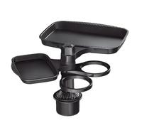 Car Cup Expander - Rotatable Car Tray Organizer, Multi Purpose 4 in 1 Swivel Table, Design Sturdy Lightweight Construction Convenient Food Drink Holder | Ideal for Vehicle Travel Family Trip Outdoor