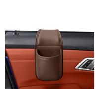 Car Cup Holder, Universal Adhesive PU Leather Storage Pocket | Auto Beverage Drink Holder Trash Bin for Tumbler Coffee Mugs SUV Sedan Pickup Van Trailer Truck