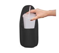 Car Cup Holder Universal PU Leather Scrtch-Resistant Sunglasses, PaPocket