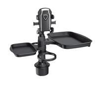 Car Cup Station Organizer - 4 in 1 Adjustable Drink Holder System