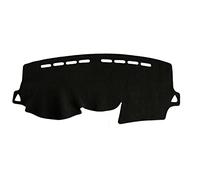 Car Dashboard Cover pour Hyundai pour Accent pour Solaris pour Verna RB 2011-2019 Tapis Couverture Tableau Bord Voiture Éviter Les Tampons Lumineux Sun Shade Dashmat(Côté Noir LHD)