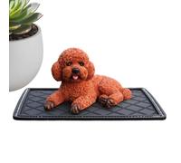 Car Dashboard Decoration - Dog Statue, Resin Collectible Sculpture