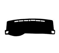 Car Dashboard Mat Tapis de tableau de bord antidérapant en cuir suédé pour BAIC Energy EU5 EC3 2019-2020, compatible avec conduite à gauche et à droite(Red edging LHD)