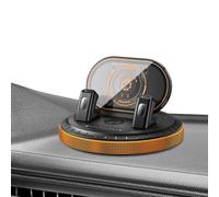 Car Dashboard Phone Holder - 360° Rotation, Non-Slip Navigation Mount Black
