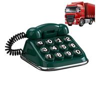 Car Dashboard Phone Number Sign Plate - Creative Retro Telephone Design
