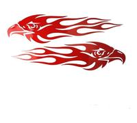 Car Decoration Sticker Eagle Flame Car Sticker Reflective Vinyl Stickers For Car,Custom Decorative Stickers